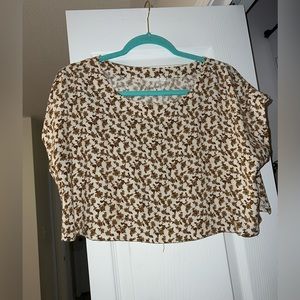Large Boutique Crop top